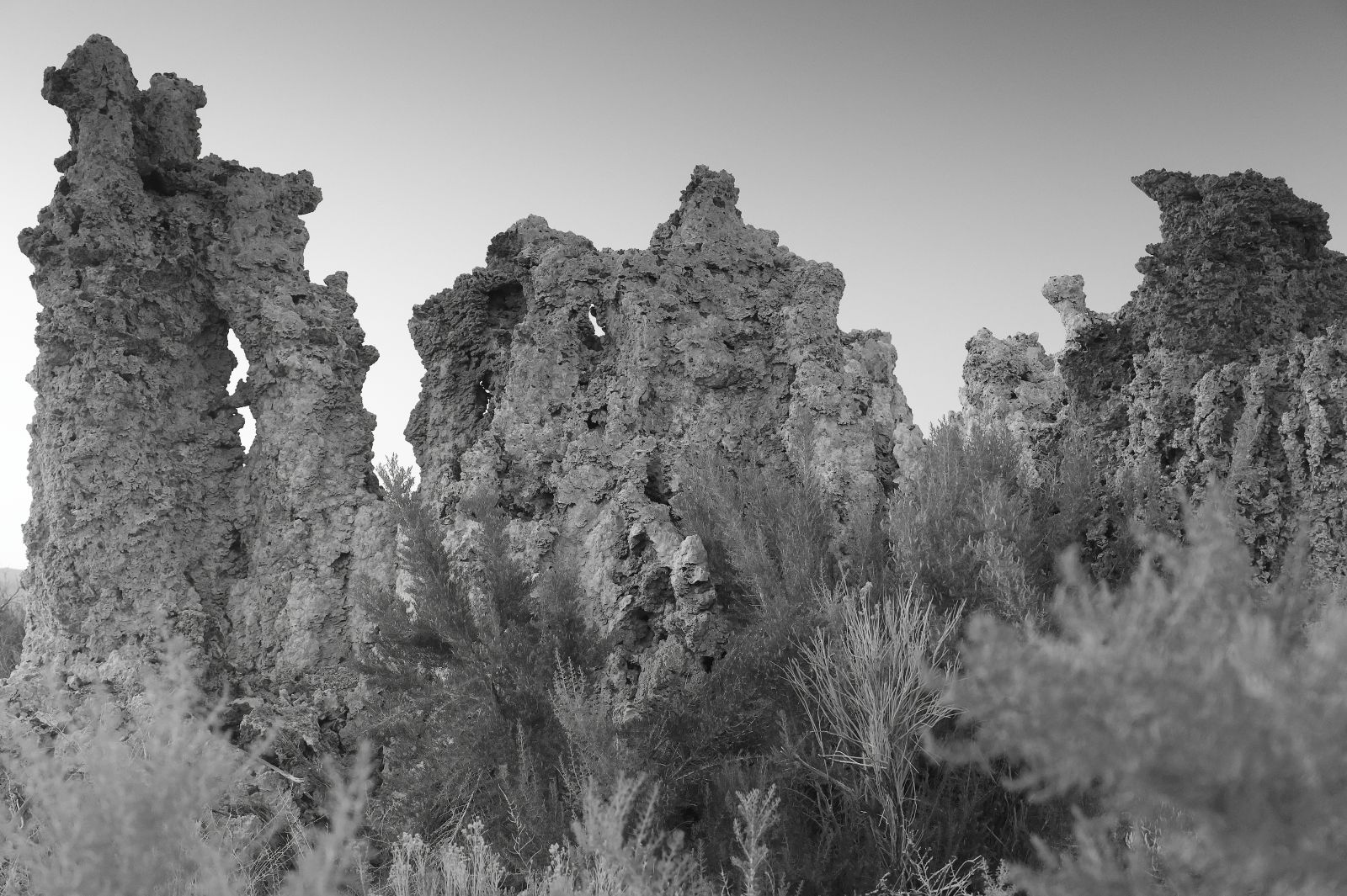 Black and White Tufa