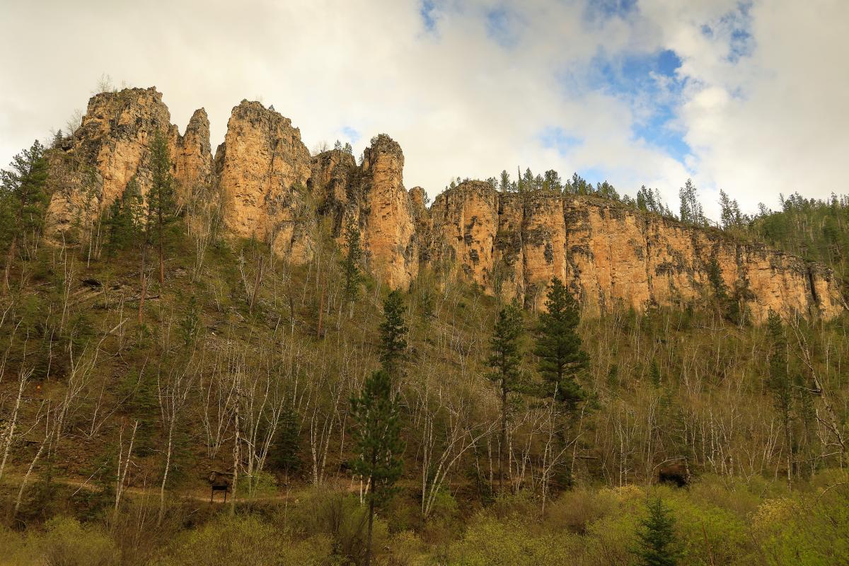 Spearfish Canyon Cliffs South Dakota